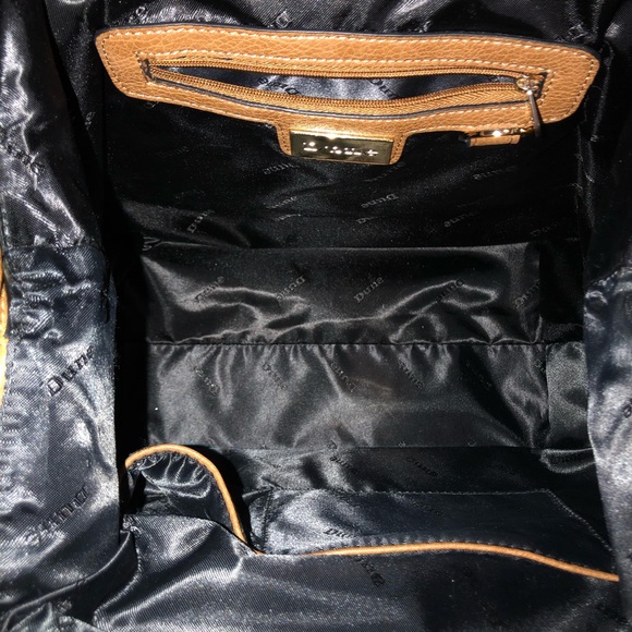 Gorg brown leather handbag. Made in Italy. - Picture 4 of 4